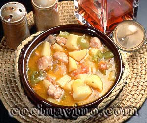 puchero de patatas 